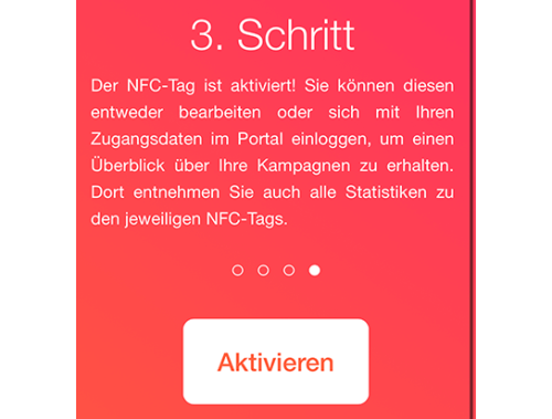 Wie aktiviere ich die NFC-URL?